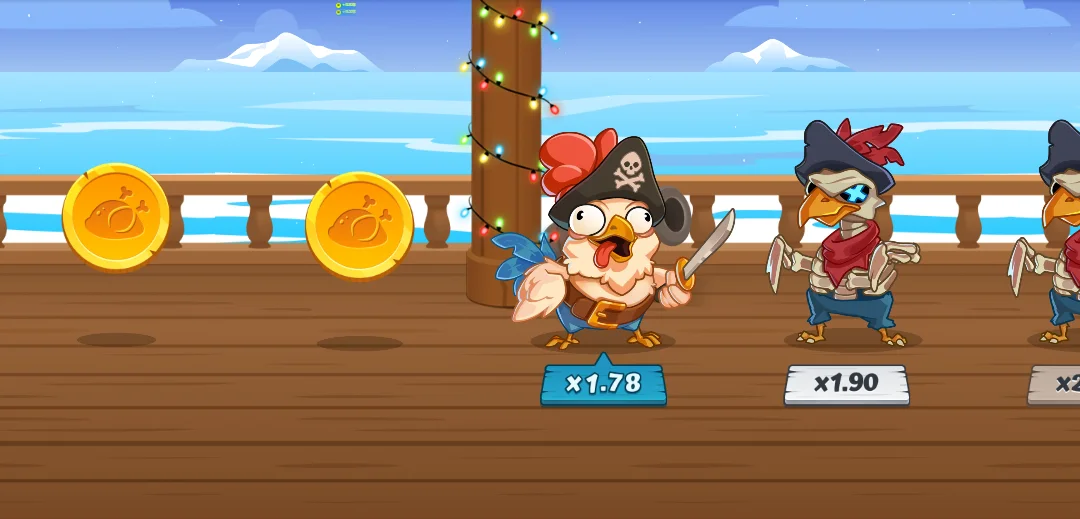 Chicken Pirate game casino