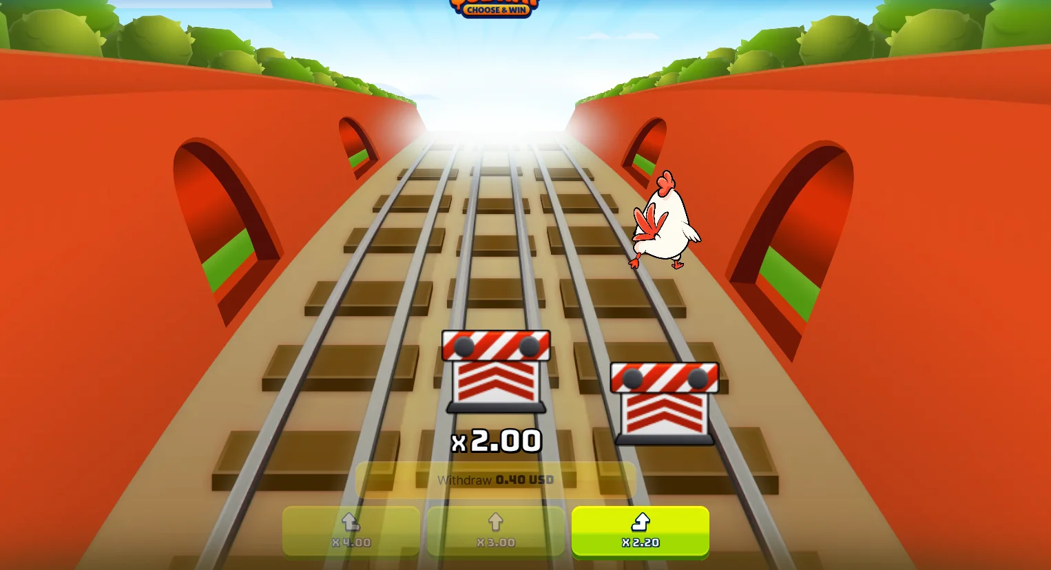 Chicken Subway game demo