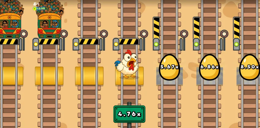 Chicken Train game demo