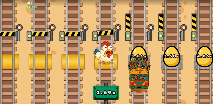 Chicken Train game