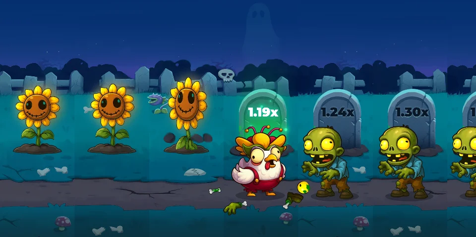 Chicken vs Zombies game demo