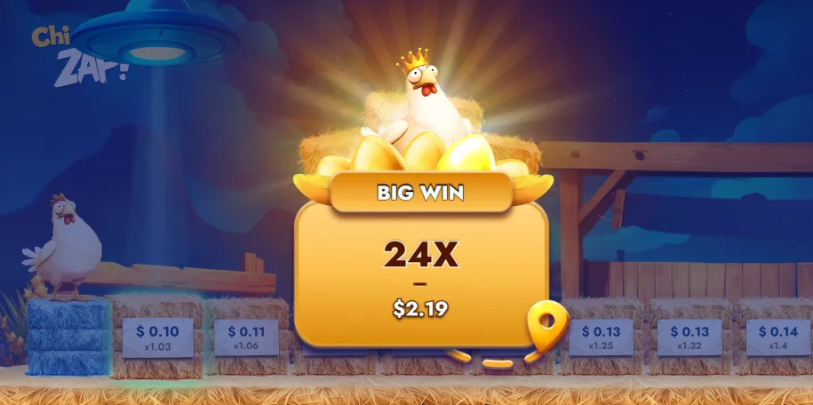 Chicken Zap game casino